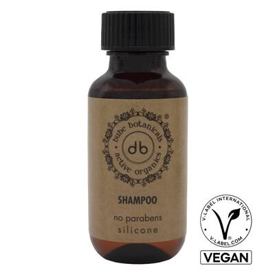 100 Frasco Champú 35ml BUBE BOTANICALS